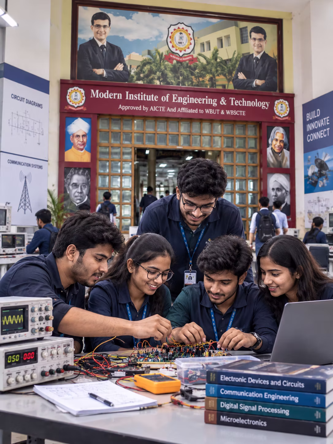 Polytechnic electronics and communication engineering laboratory at MIET Bandel