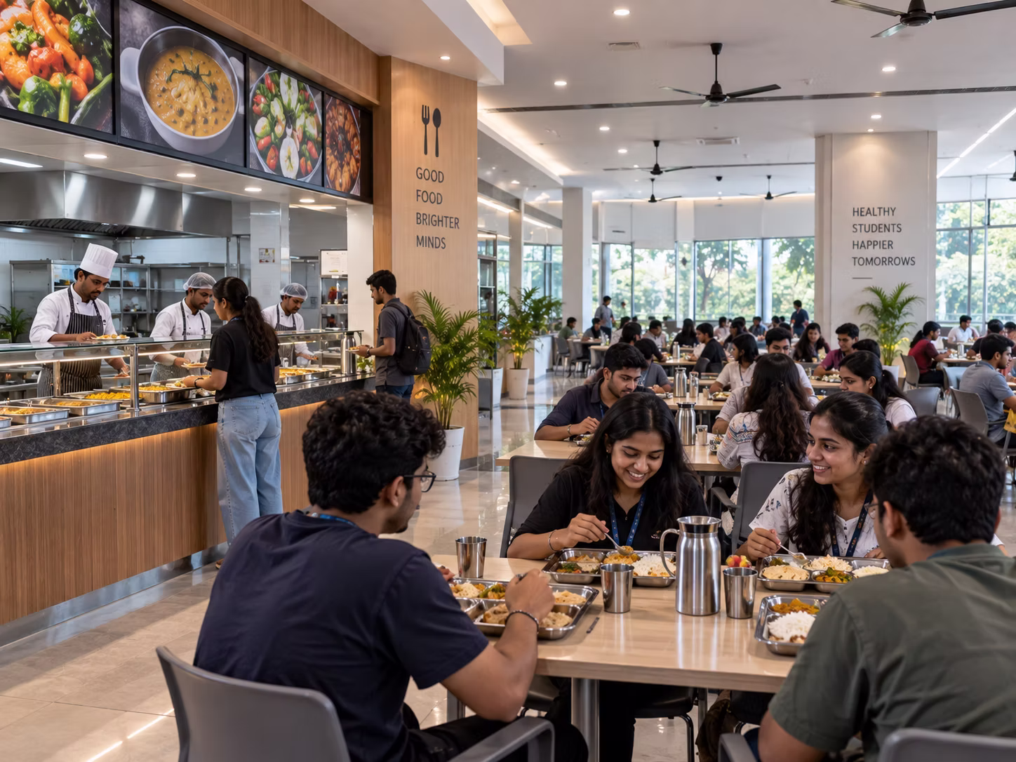 Hygienic Dining & Wholesome Meals - MIET College