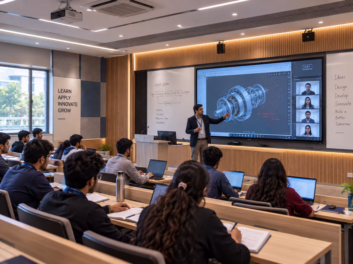 Smart Digital Classrooms & Lecture Theatres - MIET College