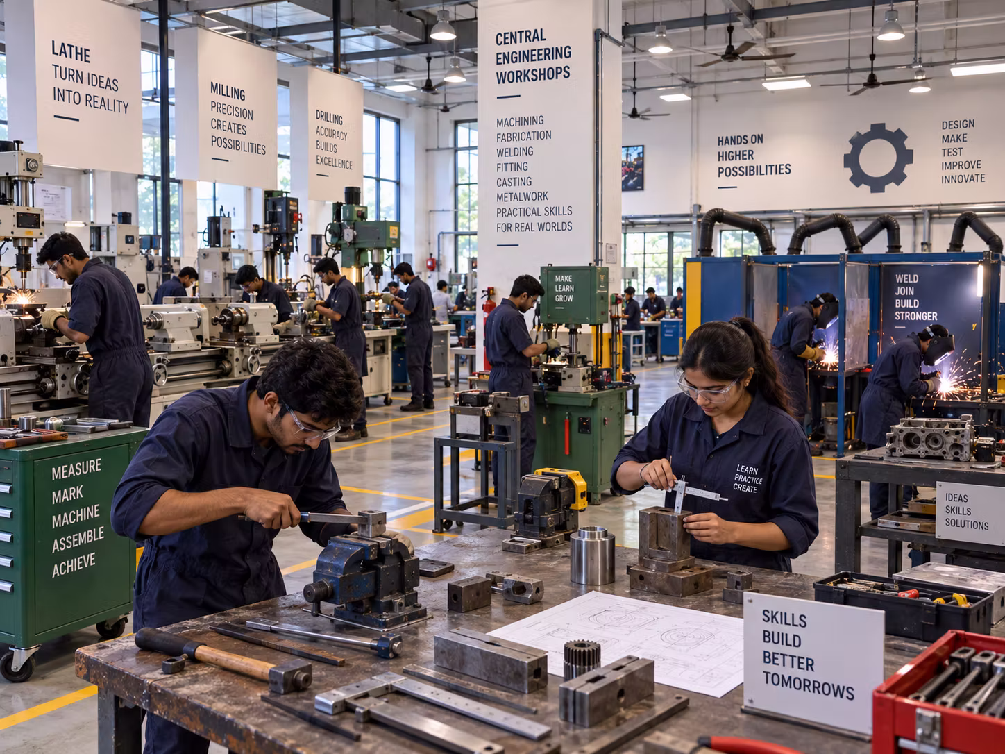 Central Engineering Workshops - MIET College