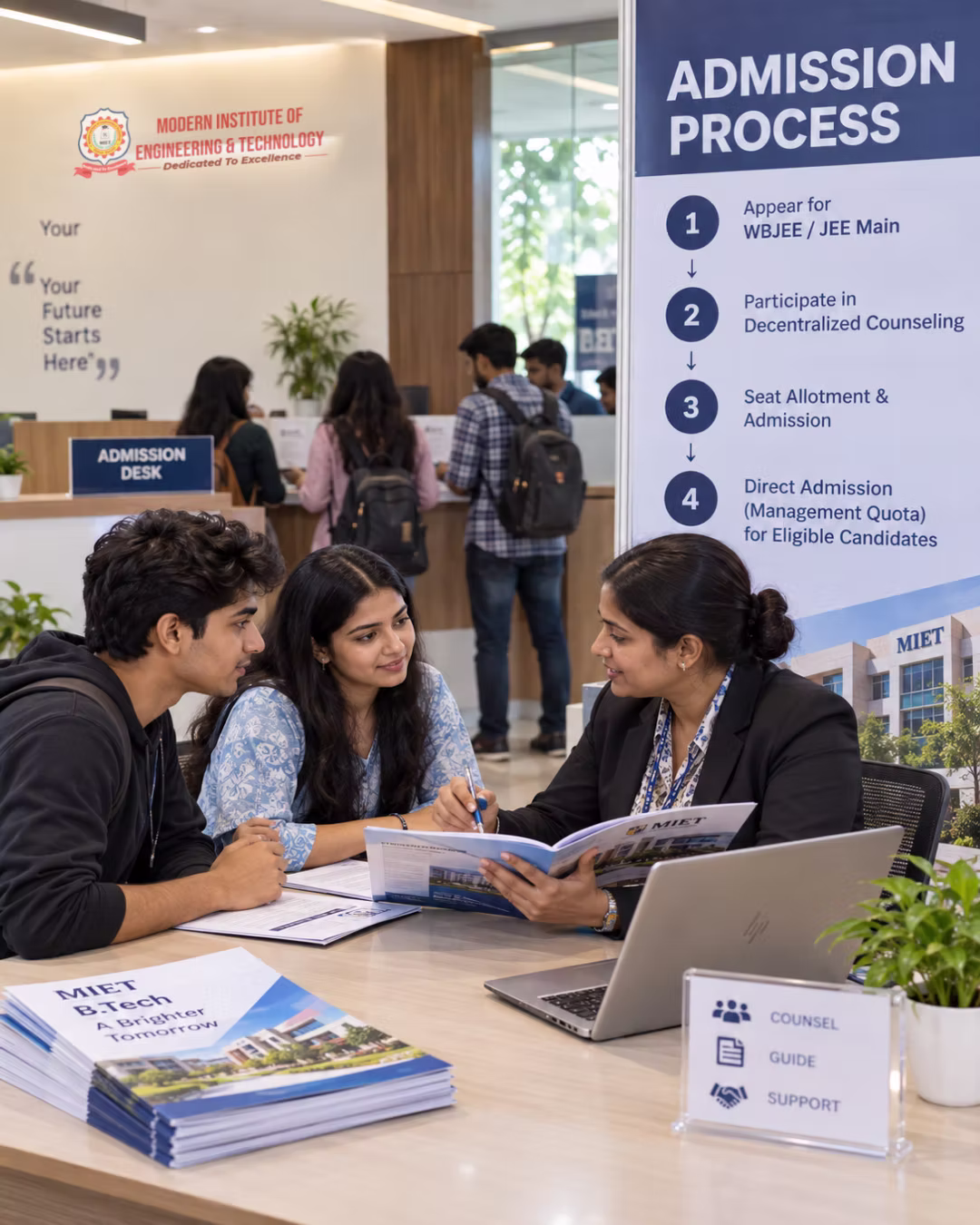 What is the admission process for the upcoming academic year?